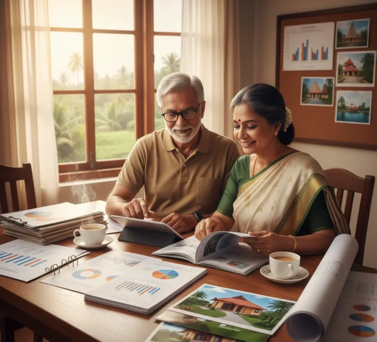 NRIs planning for retirement in Kerala, with tax planning, investment options, and expert financial advice from a top Kochi tax consultant.